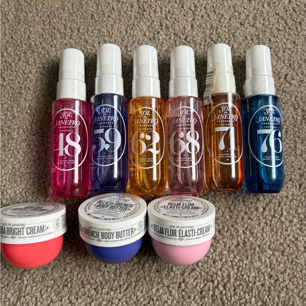 Sol de Janeiro Mini Sprays & Creams assorted, unopened